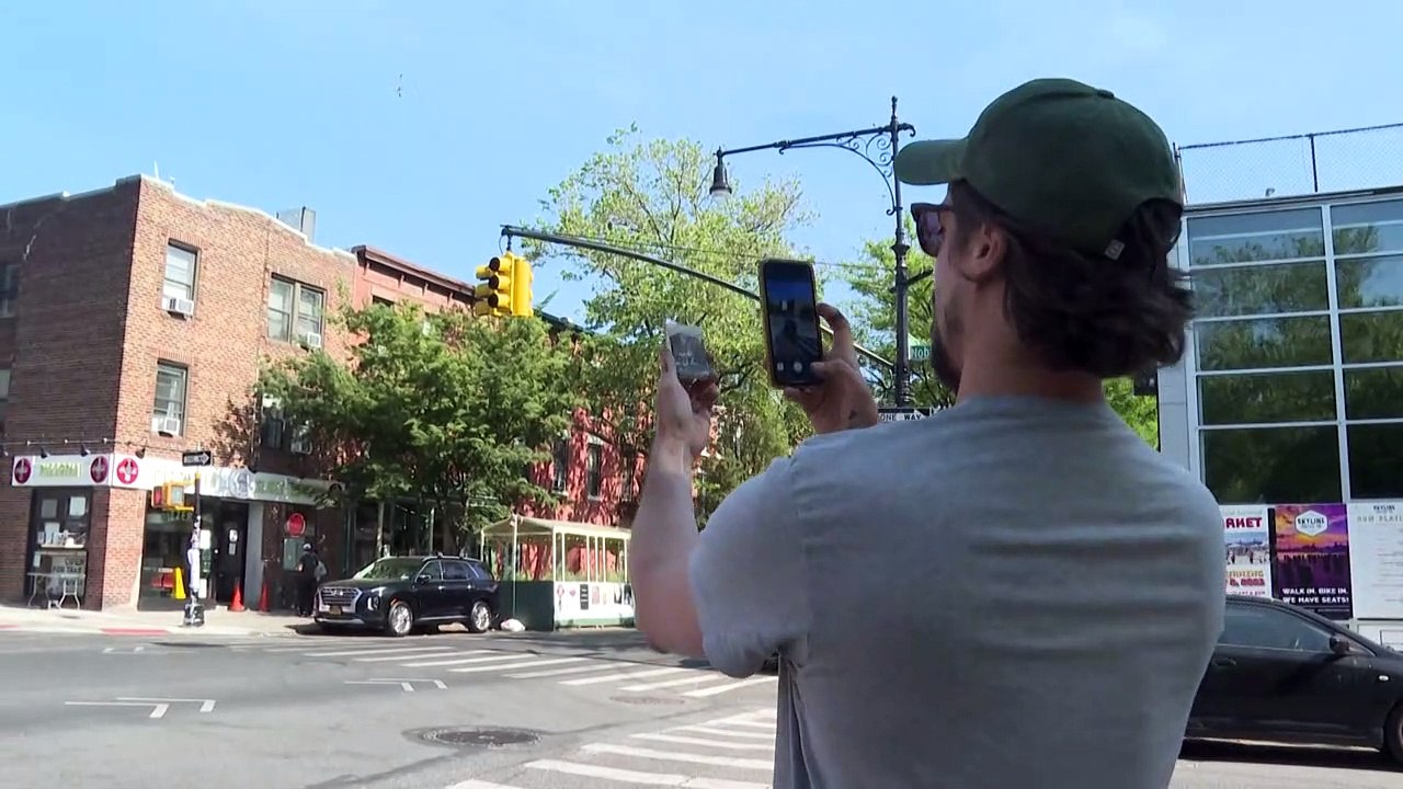 Spaßige Jagd auf Mini-Kunst in New York