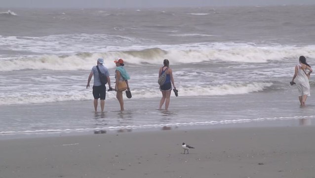 Tropical Storm Danny brings strong winds to South Carolina coast