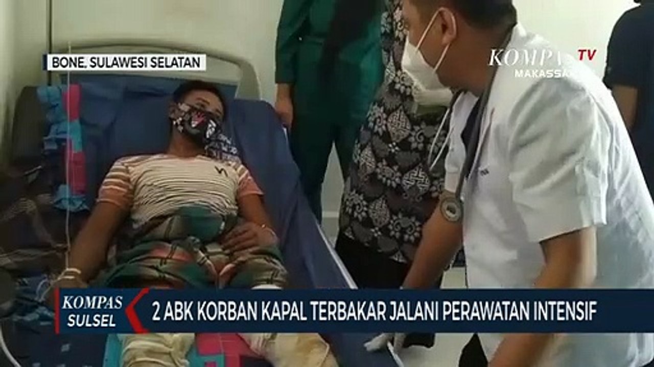 2 ABK Korban Kapal Terbakar Jalani Perawatan Intensif