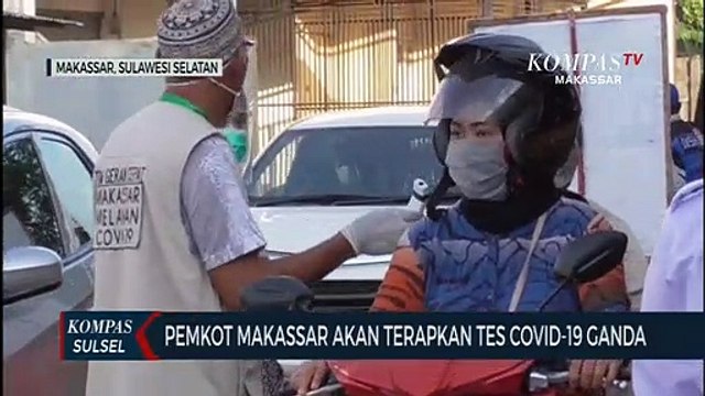 Pemkot Makassar Akan Terapkan Tes Covid-19 Ganda