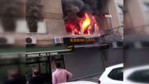 Kadıköy'de 5 katlı apartmanda çıkan yangında 1 kişi hayatını kaybetti