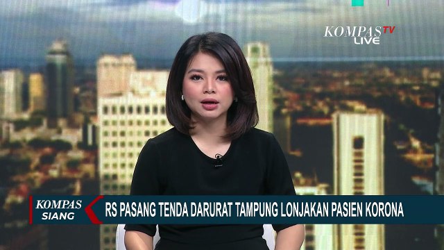 RS Sardjito Pasang Tenda Darurat untuk Tampung Lonjakan Pasien Covid-19