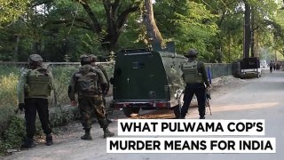 Jammu & Kashmir Policeman Murdered With Family  Pak Terrorists Behind Brutal Attack On Pulwama SPO