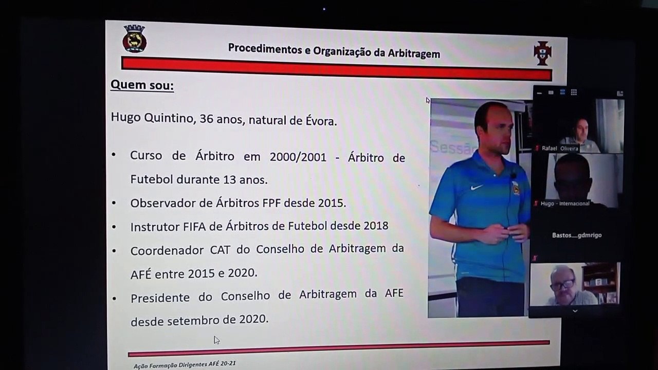 Formação da AFE