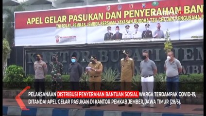 Bantuan 30 Ton Beras Bagi Warga Terdampak Covid