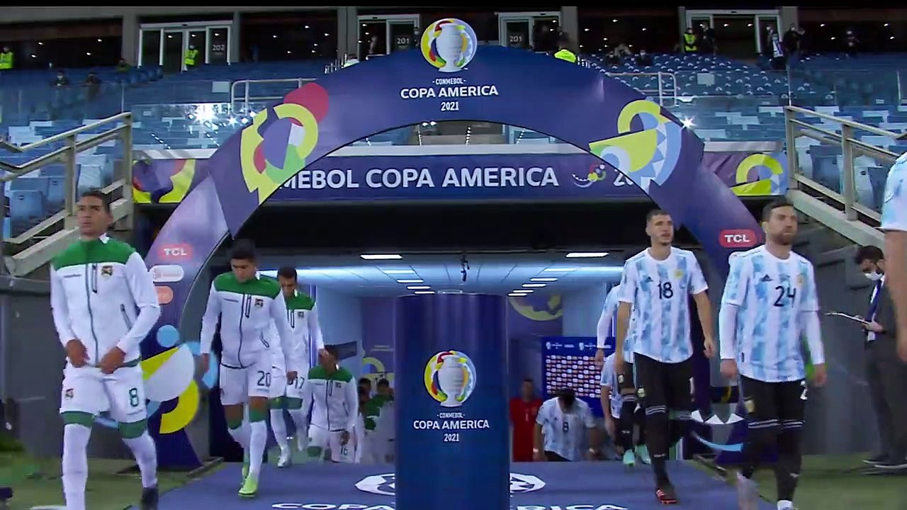 BOLIVIA 1 - 4 ARGENTINA  COPA AMÉRICA 2021