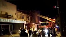 Bursa'da korku dolu anlar! Mobilya atölyesinde yangın çıktı