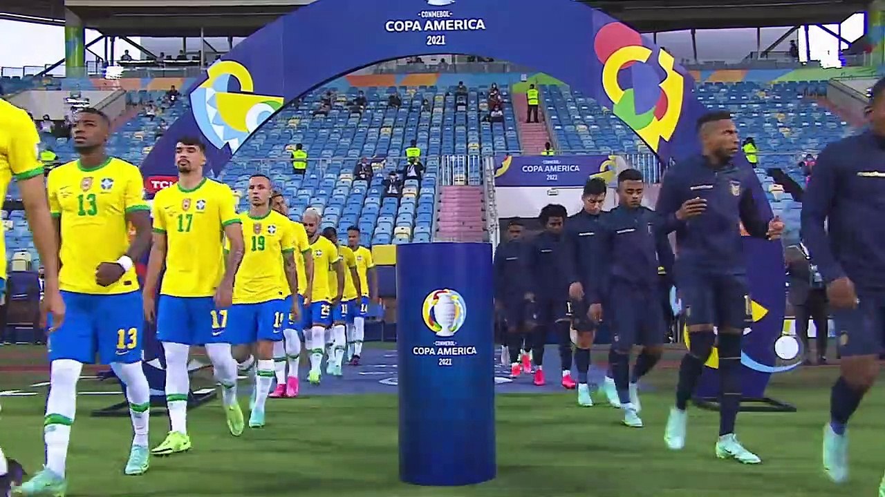BRASIL vs ECUADOR  (1-1 ) COPA AMÉRICA 2021