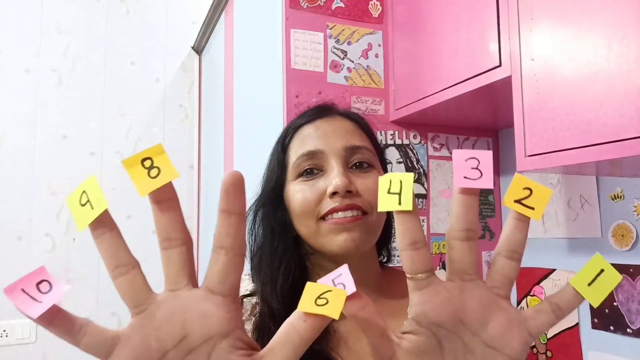 Numbers  1 to 10 |  Numbers | number activities |  nursery teaching