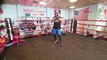 SPOR Serdar Avcı, WBC kemeri için efsanevi boksör Muhammed Ali'nin salonunda çalışıyor