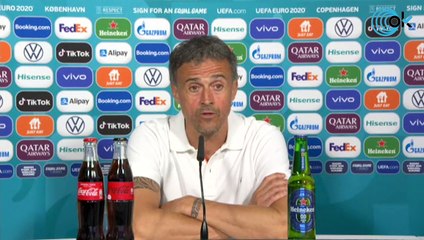 Luis Enrique: "Hay que valorar lo que significa que Morata sea español"