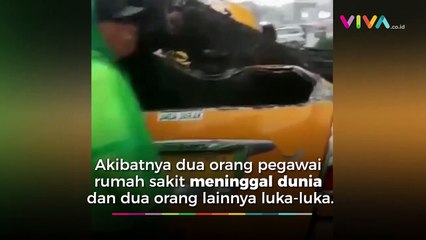 Pohon Tumbang di RSUP H.Adam Malik, 2 Orang Tewas