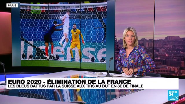 Euro-2021 : Les Bleus battus par la Suisse aux tirs au but en 8eme de finale