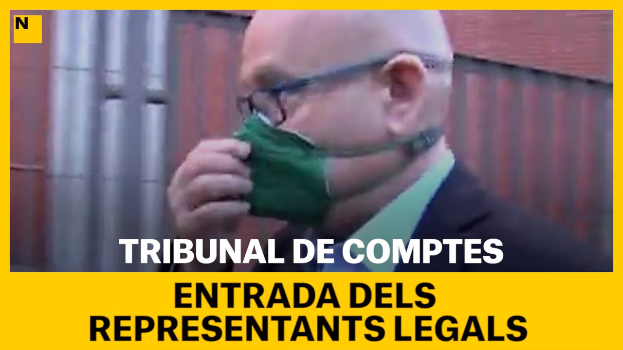 Entrades al Tribunal de Comptes dels representants legals
