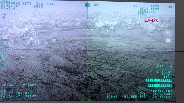 Forest fire in Marmaris detected by UAVs