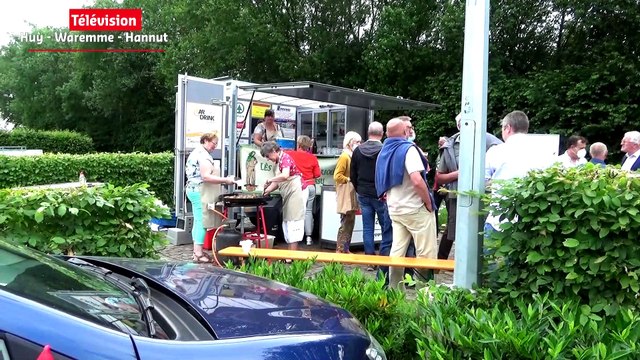 CLAVIER - Inauguration du Marché Local - Le discours du Bourgmestre et de l'échevin