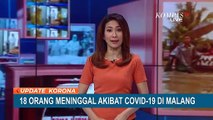 Jenazah Covid-19 di RS Saiful Anwar Malang Berjejer Hingga Teras