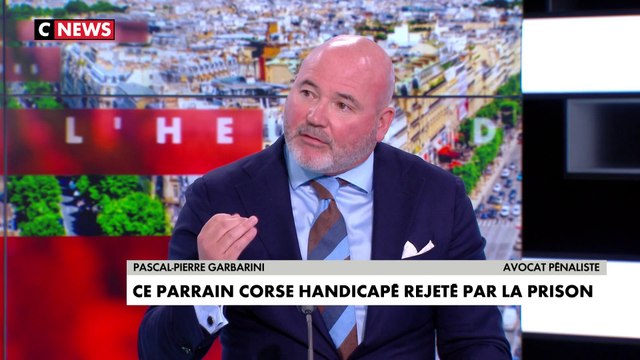 Pascal-Pierre Garbarini à propos de la détention de Jacques Santoni : «son état de santé est incompatible avec la détention»