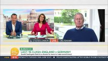 1966 World Cup legend Sir Geoff Hurst shares his predictions for this evening's match between England and Germany - Good Morning Britain