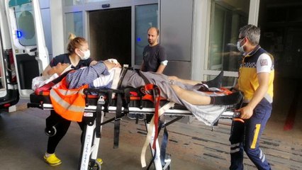 İnşaattan düşen demir ustası yaralandı