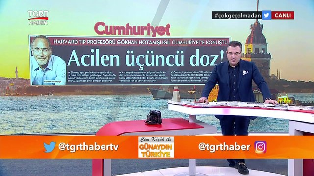 Gökhan Hotamışgil'den Delta Varyantı Tavsiyesi: Mutlaka 3. Doz mRNA Aşısı Olmalı