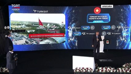 Cumhurbaşkanı Erdoğan Düğmeye Bastı: Türksat-5A'dan İlk Görüntü!
