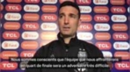 Argentine - Scaloni : "C'est une compétition particulière"