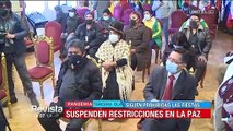 Alcaldía paceña elimina por esta semana las restricciones del COEM, no habrá verbena a La Paz