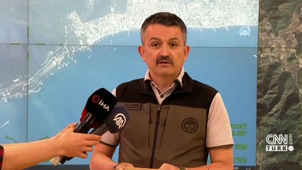 Orman yangınını İHA böyle tespit etti