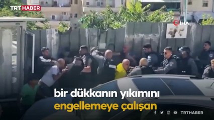 İsrail polisinden Filistinlilere müdahale: 6 yaralı