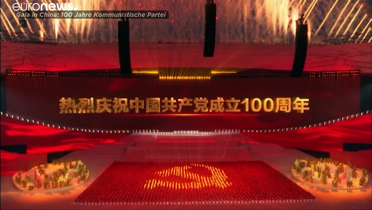 Chinas kommunistische partei feiert 100. geburtstag