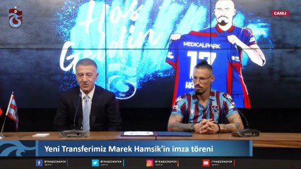 Trabzonspor'da Marek Hamsik imzayı attı -1-