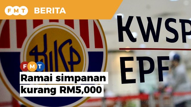900,000 pencarum KWSP ada simpanan kurang RM5,000, kata MTUC
