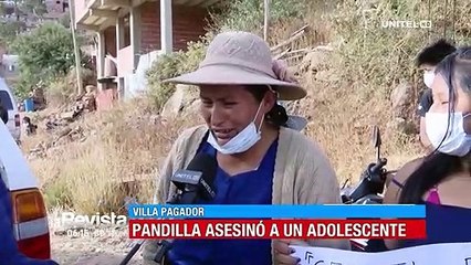 Cochabamba: Adolescente hallado con un disparo en la cabeza era hostigado por una pandilla