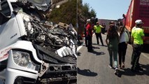 Mersin’de TIR ile yolcu otobüsü çarpıştı: 16 yaralı