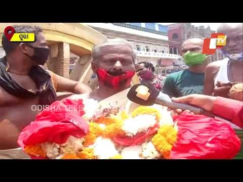 Rath Yatra | Servitors Take Agnya Mala For Chaka Dera Anukula Rituals In Puri