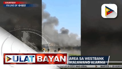 Sunog sa residential area sa Westbank floodway, umabot sa ikalawang alarma