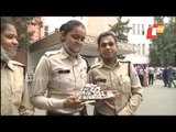 Police Officer In Lockdown Duty Celebrates Her Birthday By Cutting Cake On Road In Bhopal