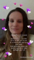 Audrey (Secret Story 2012) s'est mariée à son compagnon André - Instagram