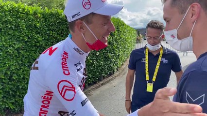 Inside teams -  Michael Schar of AG2R Cïtroen Team after stage 3