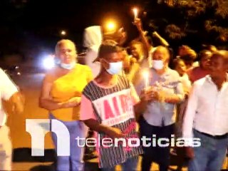 #NacionalesTN / Realizan encendido de velas en Dajabón en busca de obtener respuesta de niña desaparecida