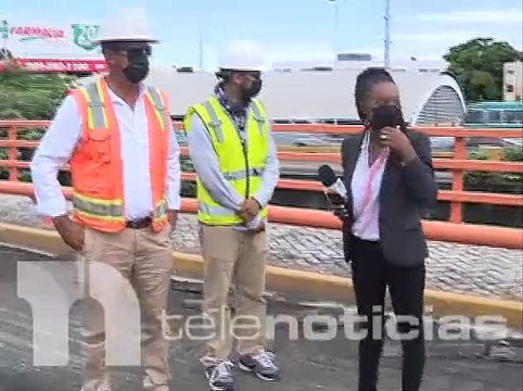 #NacionalesTN / Trabajos en puente Juan Bosch avanzan en un 80 por ciento a un mes de iniciados