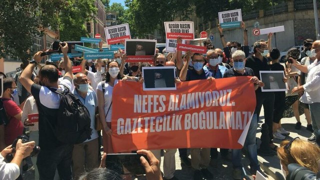 Nefessiz bıraktıkları yalnız meslektaşlarımız değil, halkın haber alma hakkıdır