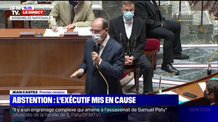 Jean Castex sur l'abstention: "C'est si facile de dire que c'est la faute du gouvernement (...) c'est une responsabilité collective"