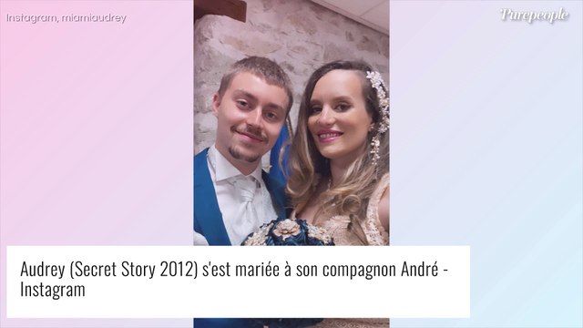 Audrey (Secret Story) enceinte et mariée : photos de son union surprise vite fait, bien fait !
