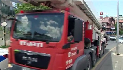 Ankara’da 35 katlı bir binada yangın çıktı