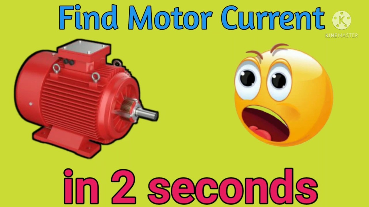 Calculate Full Load Current Of Three Phase Motor Electrical Video