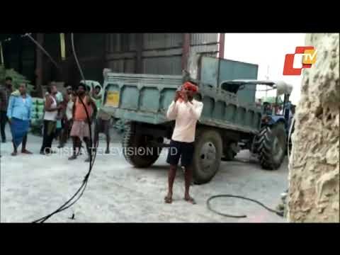 Fire Breaks Out In A Paint Factory In Patna