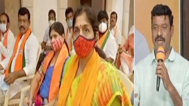 BJP activists express dissatisfaction during the GHMC budget meeting | Oneindia Telugu