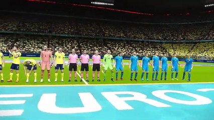 PES 21 - SWEDEN VS UKRAINE - EURO 2021 - GAMEPLAY (PC)